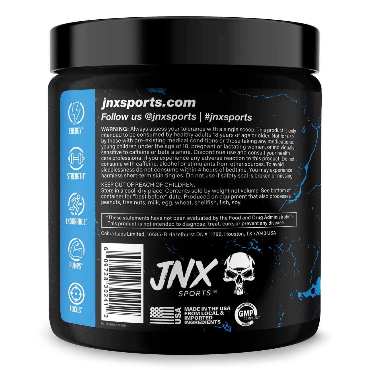 The Curse Pre Entreno 50 Servicios by JNX Sports