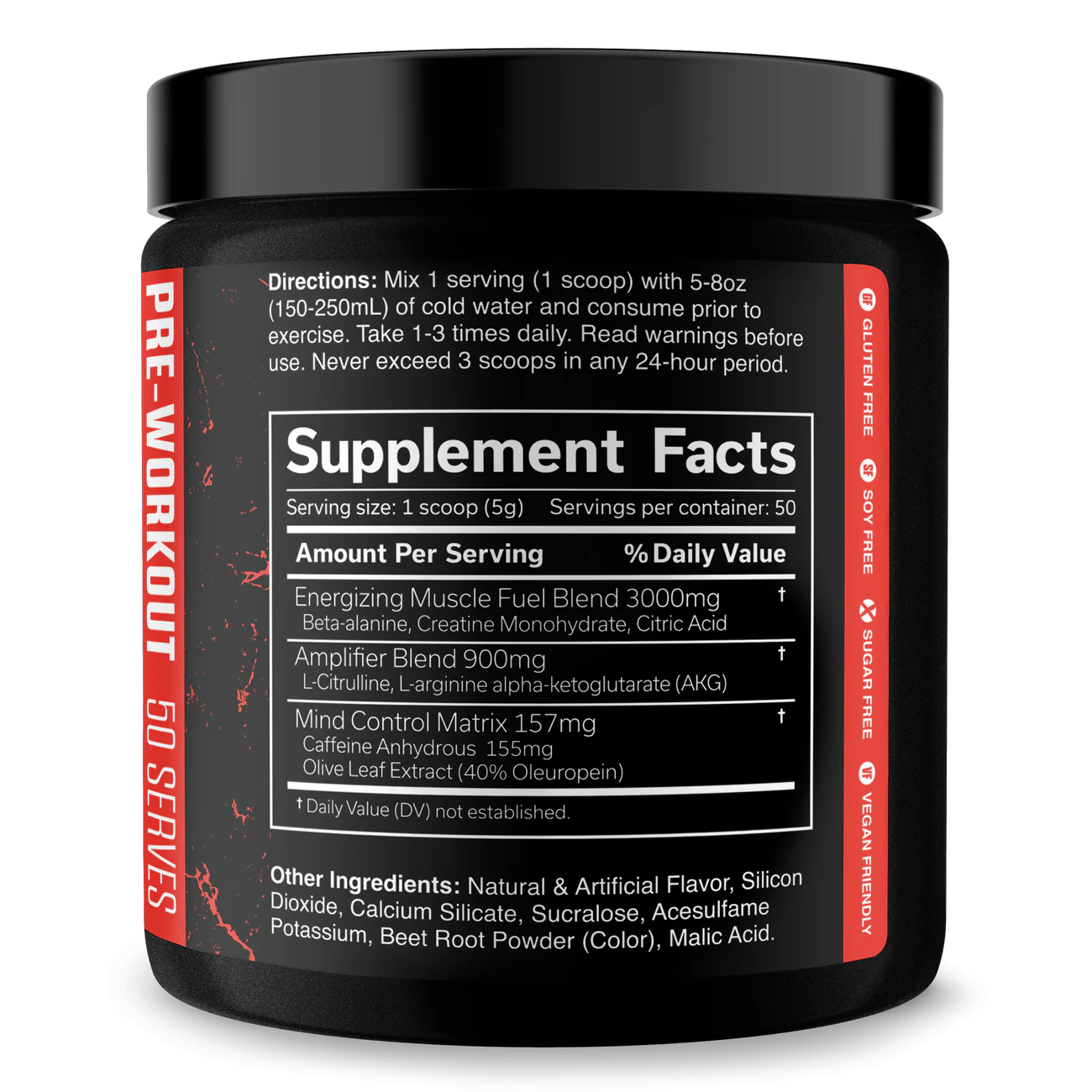 The Curse Pre Entreno 50 Servicios by JNX Sports