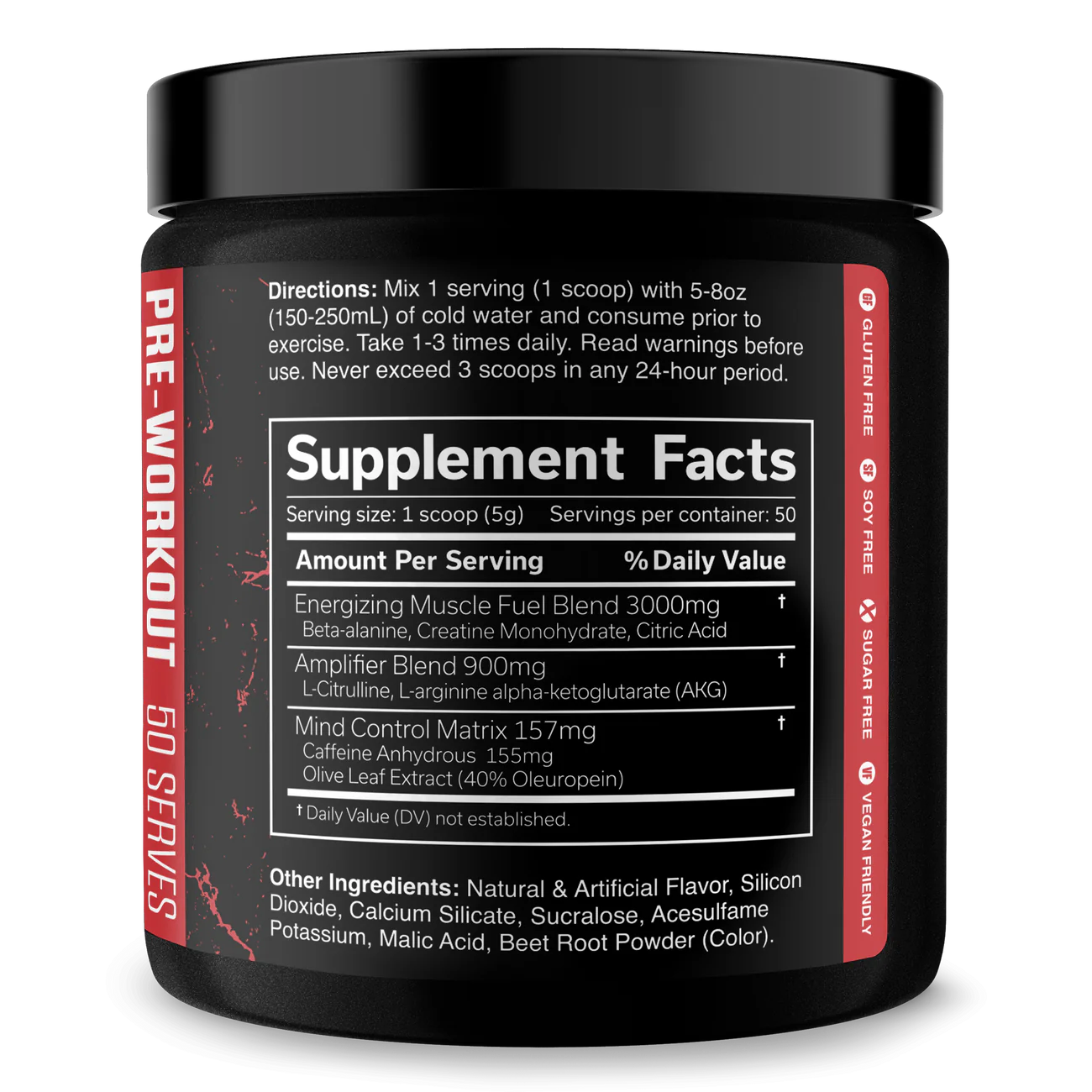 The Curse Pre Entreno 50 Servicios by JNX Sports