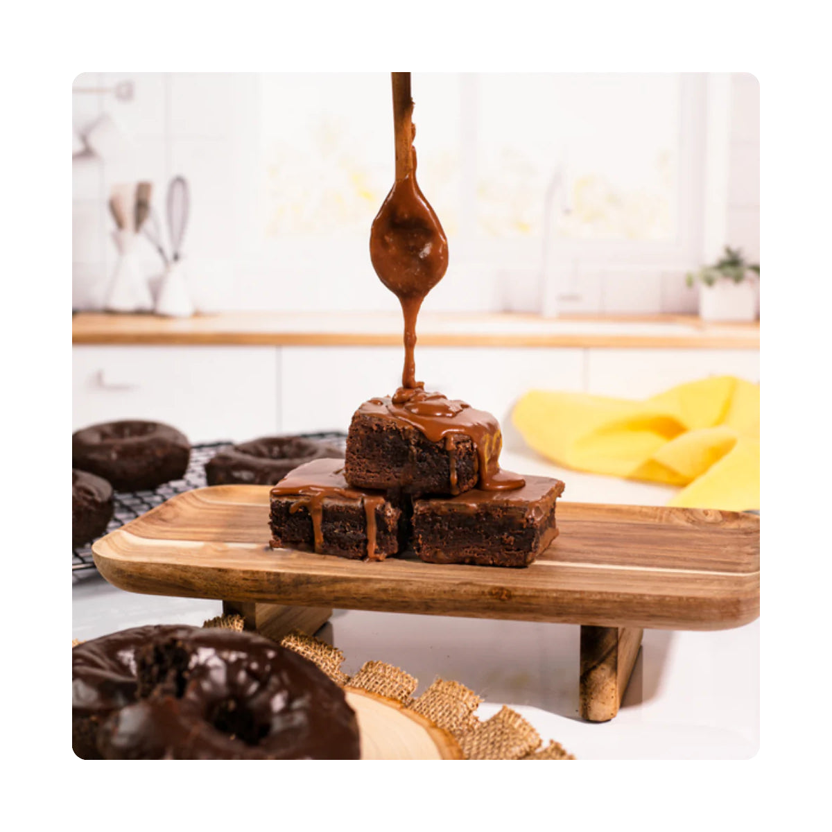 12 Pack Prime Bites Brownie de Proteina + Colágeno by ALPHAPRIME