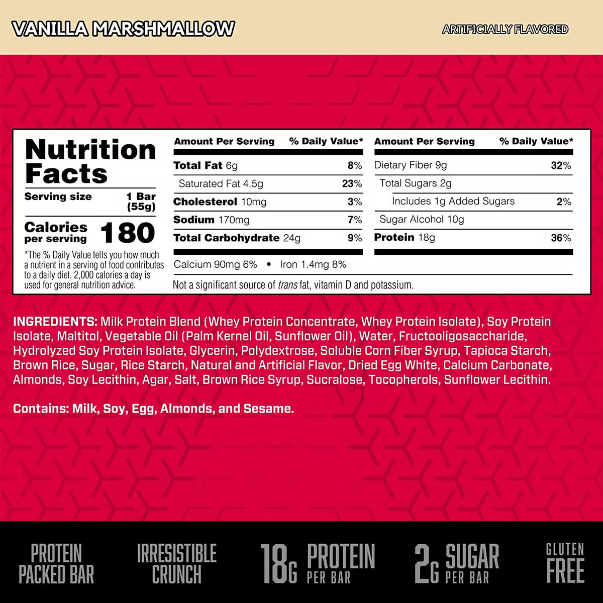 12 Pack Barra de Proteina Crisp by BSN