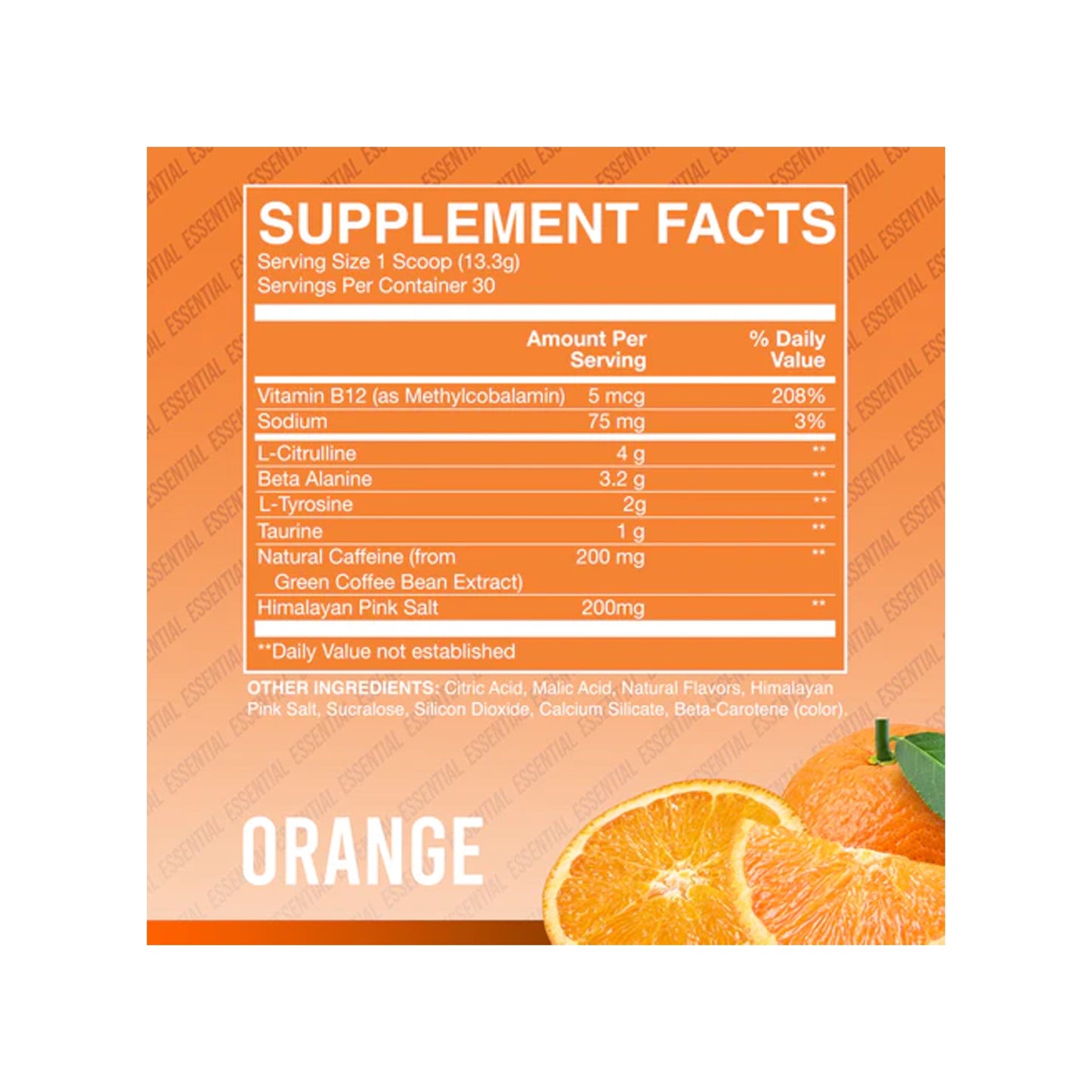 CBUM Essential Pre Entreno 30 Servicios by RAW