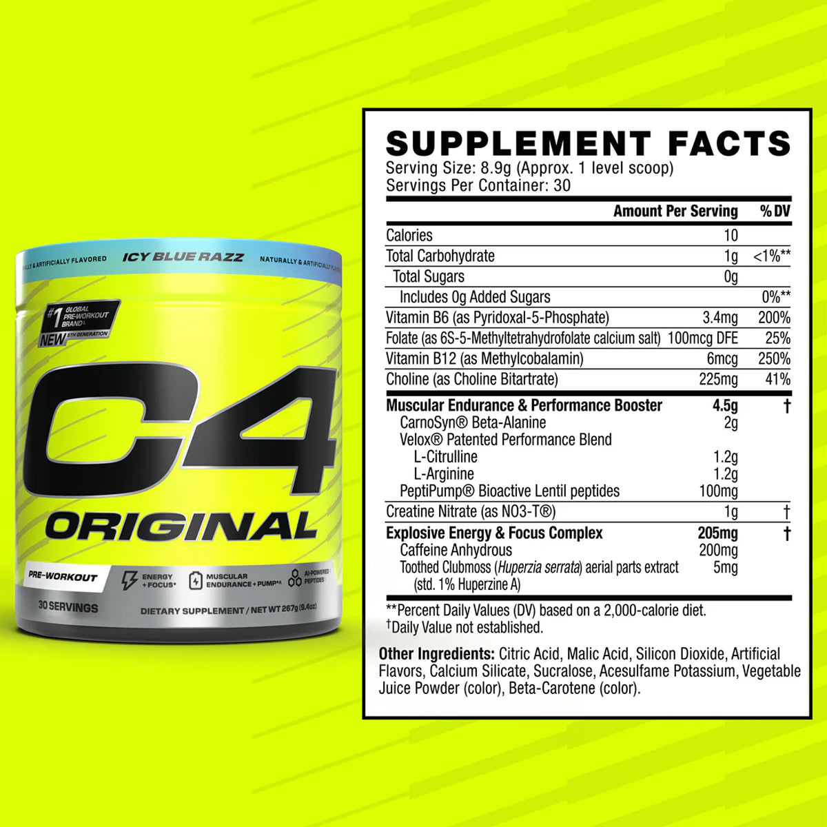 C4 Original 30 Servicios by CELLUCOR
