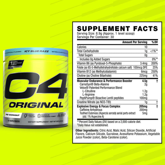 C4 Original 30 Servicios by CELLUCOR