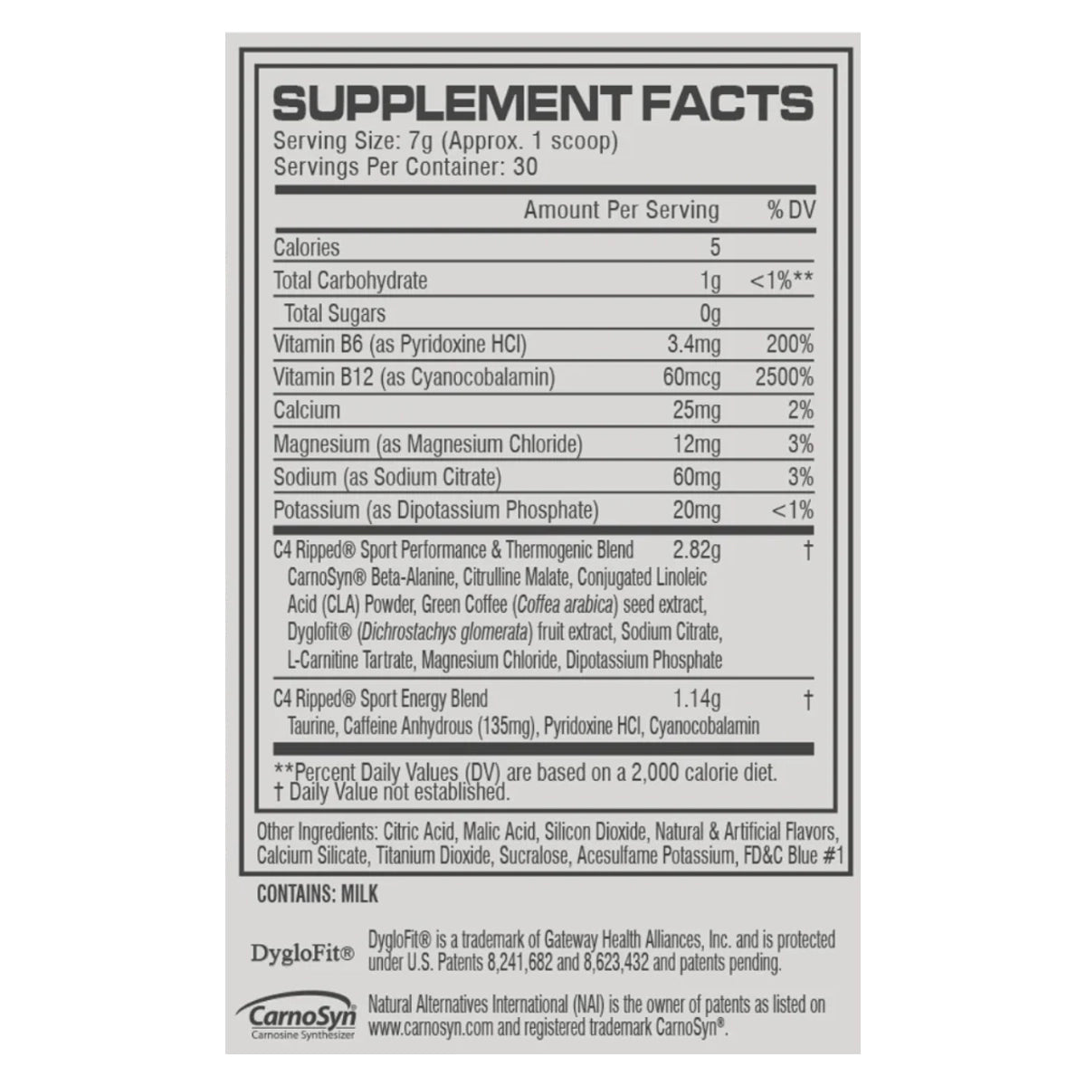 C4 Ripped Sport 30 Servicios by CELLUCOR