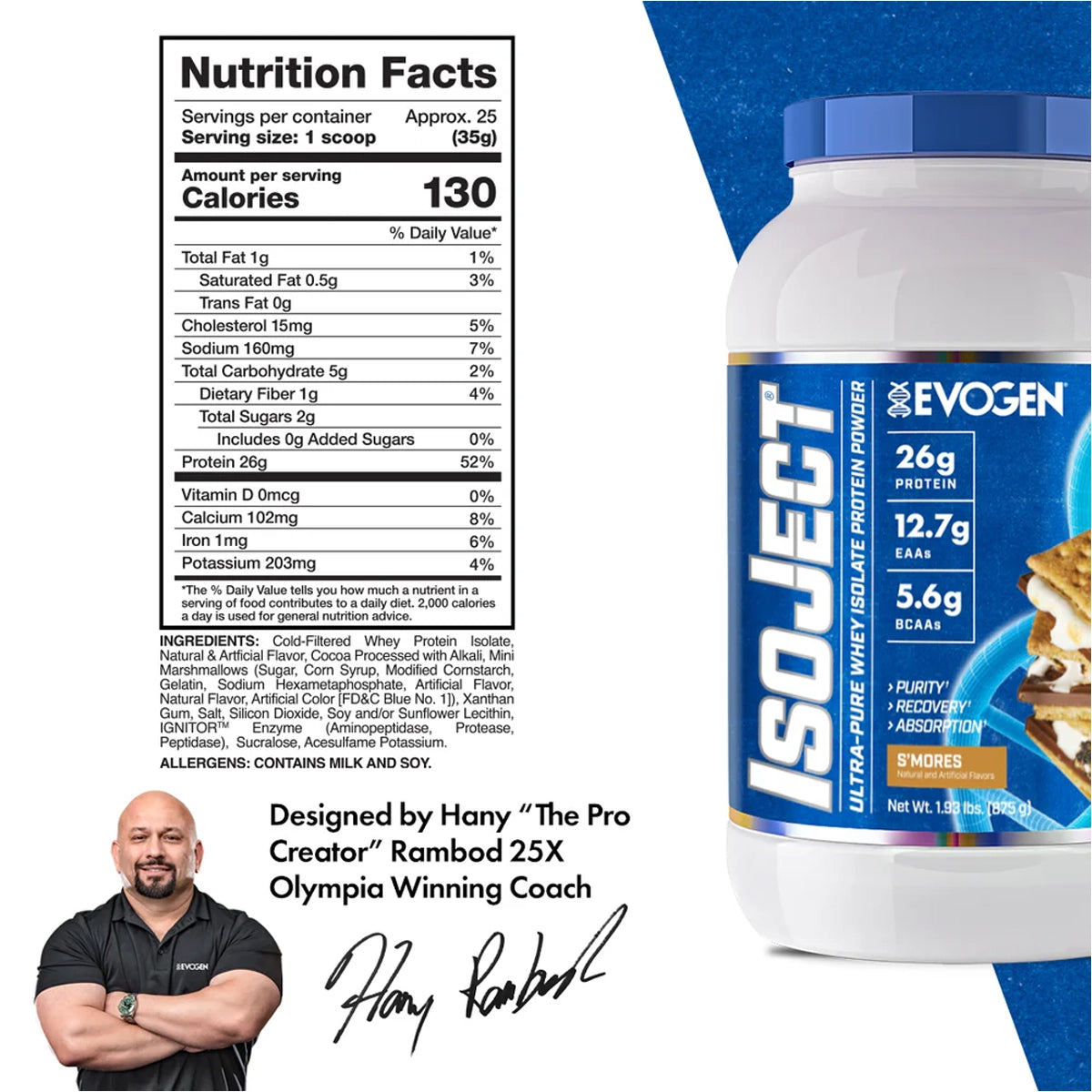 Isoject 2 LBS (aprox) by EVOGEN