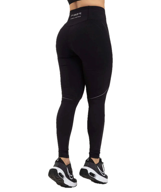 Leggings Colombiano Saturn Black Silver by FIBER