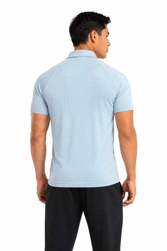 Seamless Polo T-Shirt by GYMSHARK