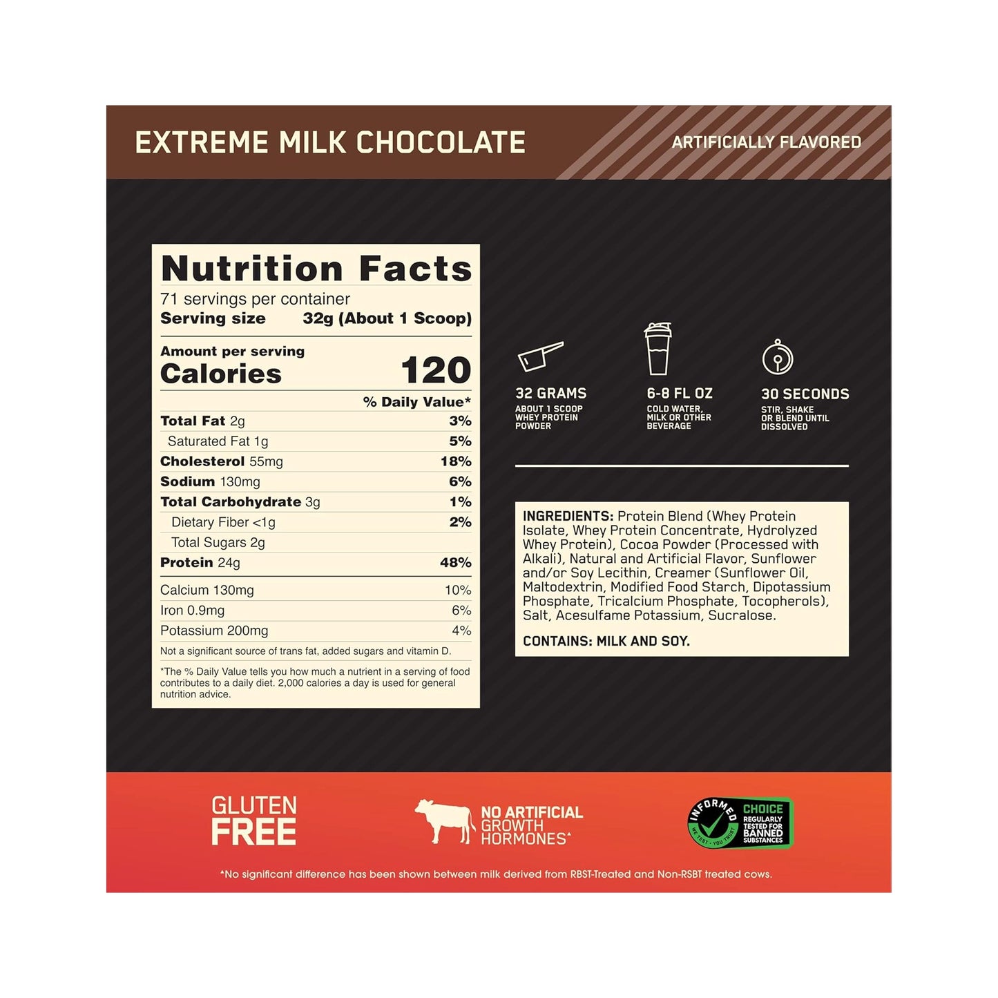 Proteina WHEY Gold Standar 5 Lbs by ON