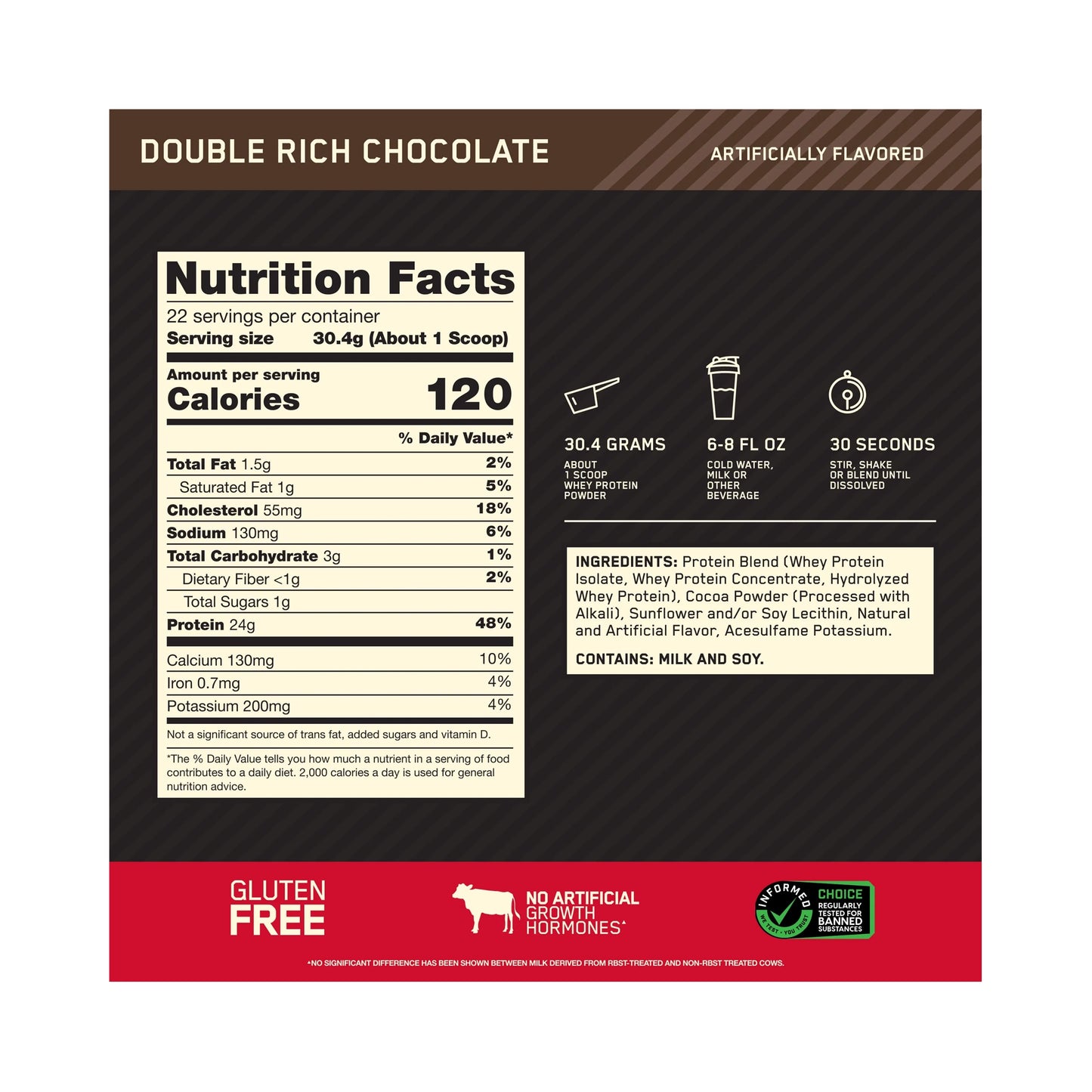 Proteina WHEY Gold Standar 5 Lbs by ON