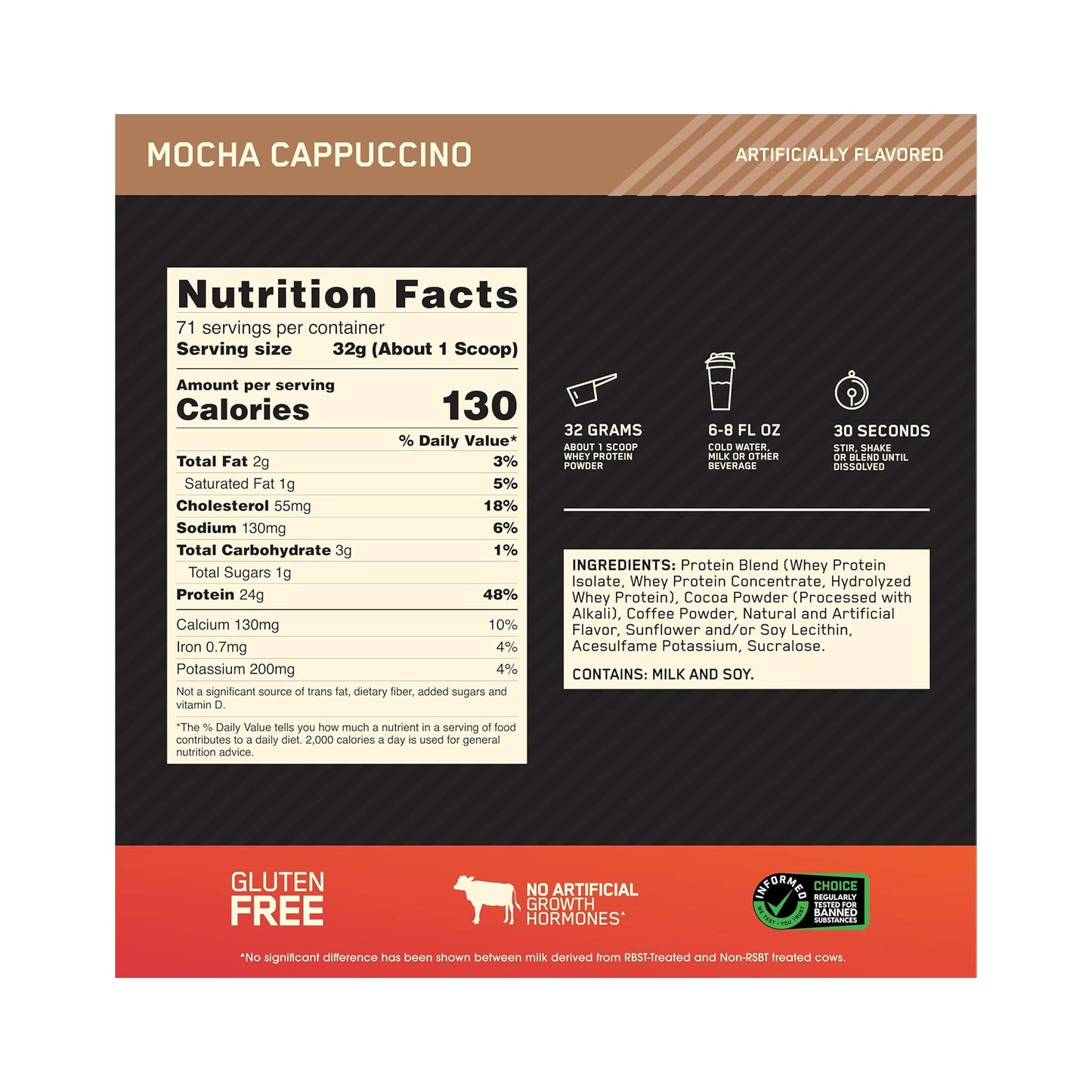 Proteina WHEY Gold Standar 5 Lbs by ON