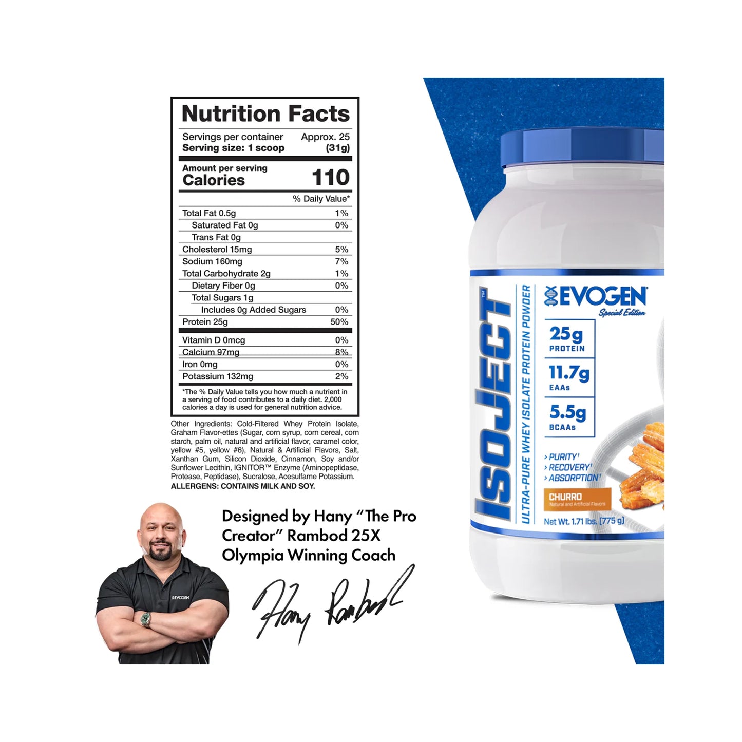 Isoject 2 LBS (aprox) by EVOGEN