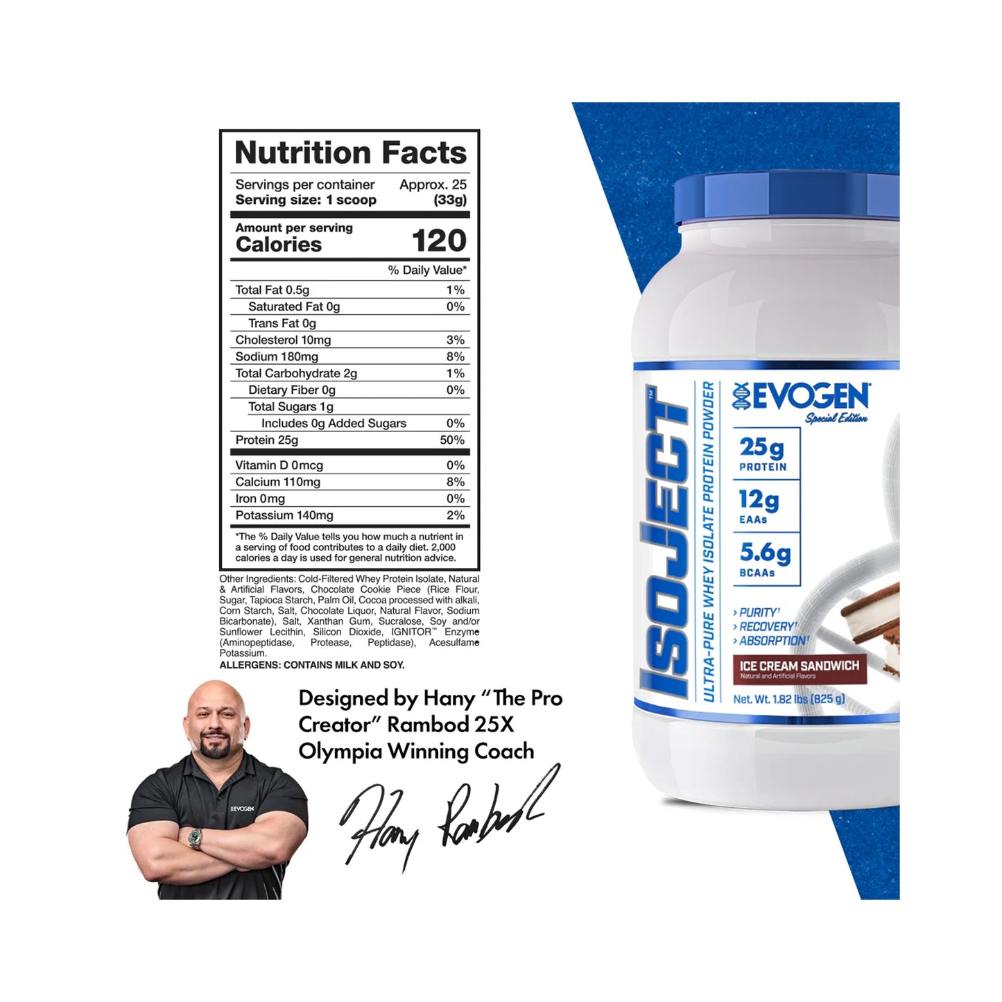 Isoject 2 LBS (aprox) by EVOGEN