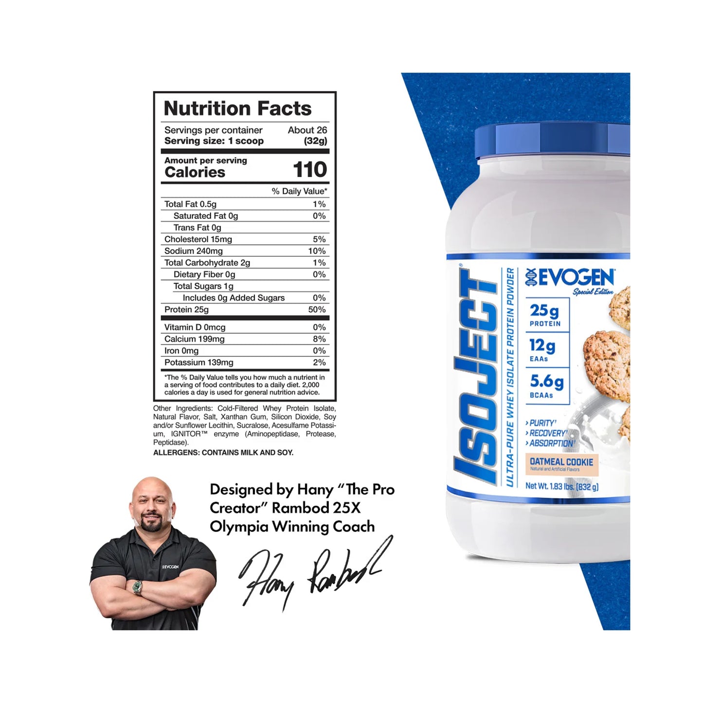 Isoject 2 LBS (aprox) by EVOGEN