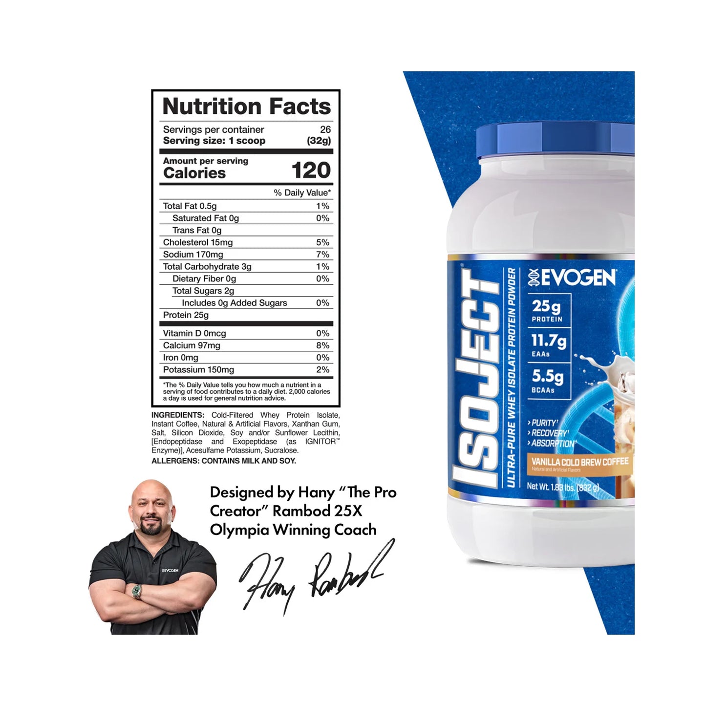 Isoject 2 LBS (aprox) by EVOGEN