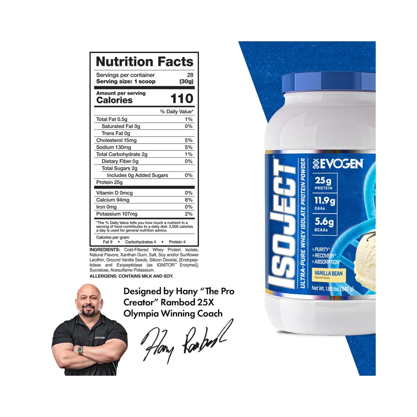 Isoject 2 LBS (aprox) by EVOGEN