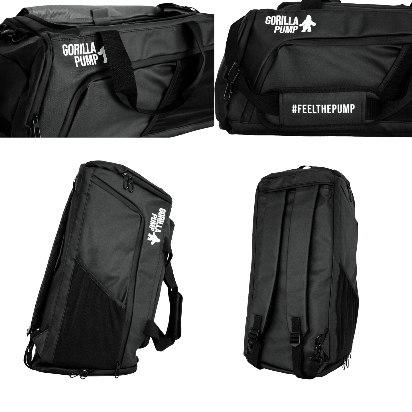 Maleta Duffle Bag Negra by GORILLA PUMP