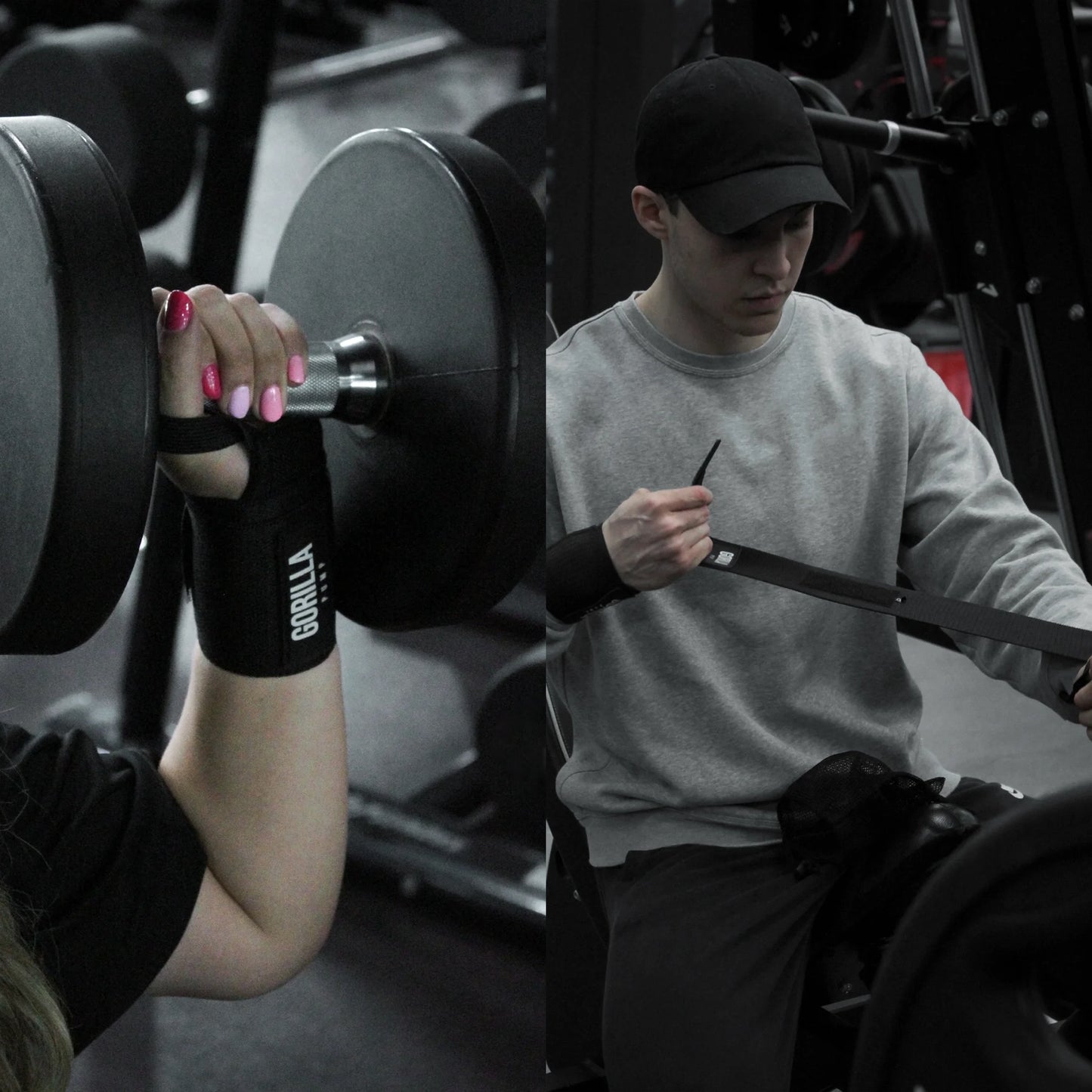 Muñequeras Negras by GORILLA PUMP