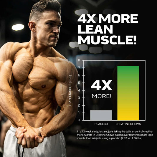 Creatina Masticable by MUSCLETECH
