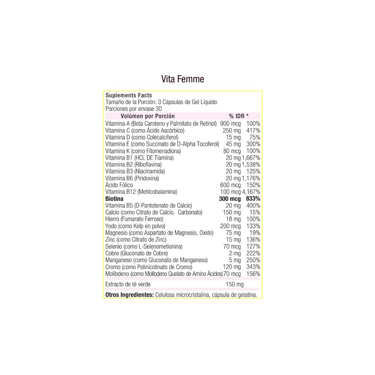 Vitafemme by MYOVECTOR