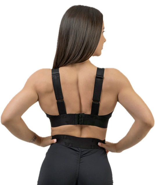 Women's Padded Sports Bra INTENSE Iconic by NEBBIA