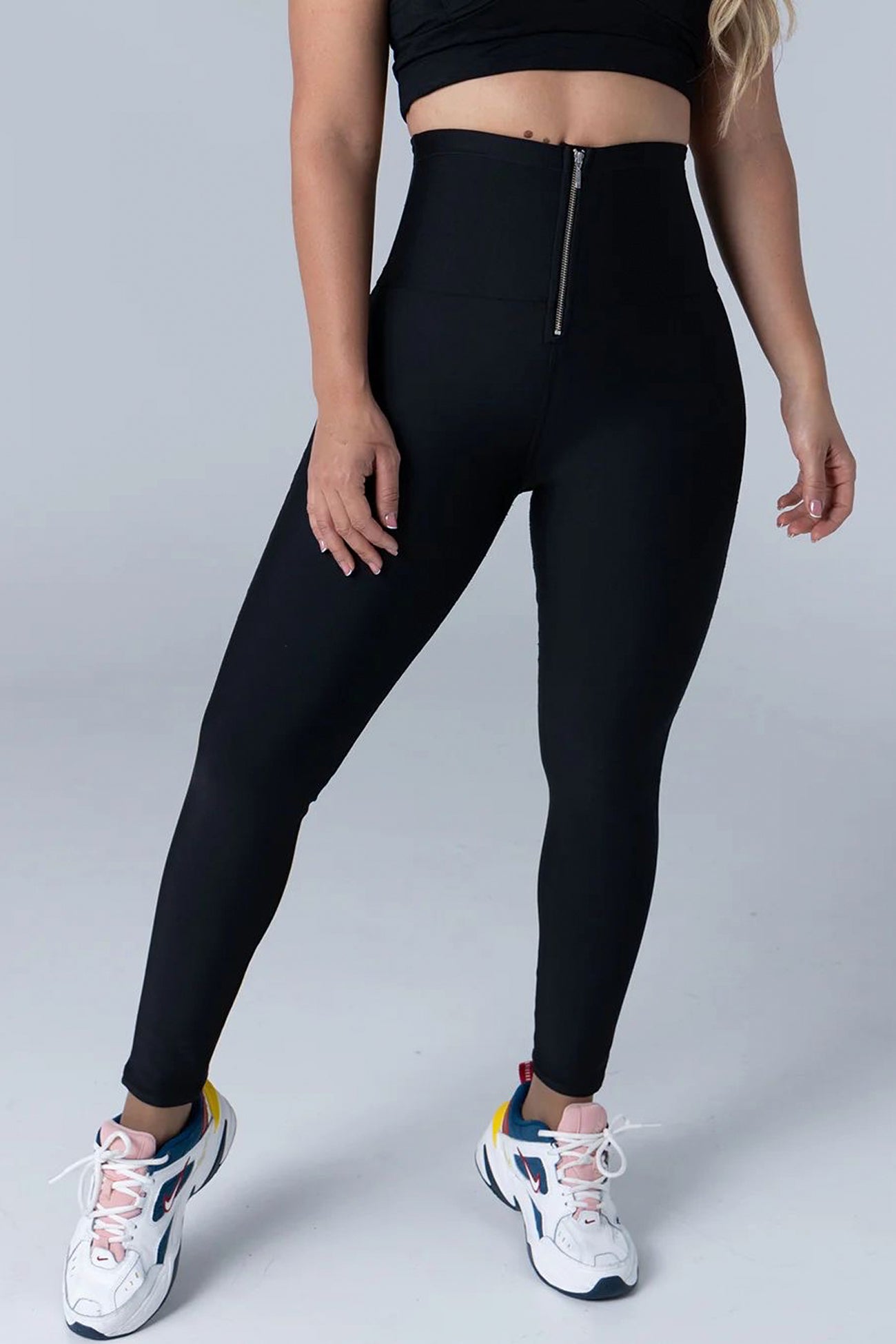 Leggings Zipper Negro by NORVIFIT