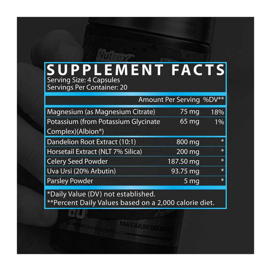 Lipo 6 Diuretic 80 Capsulas by NUTREX