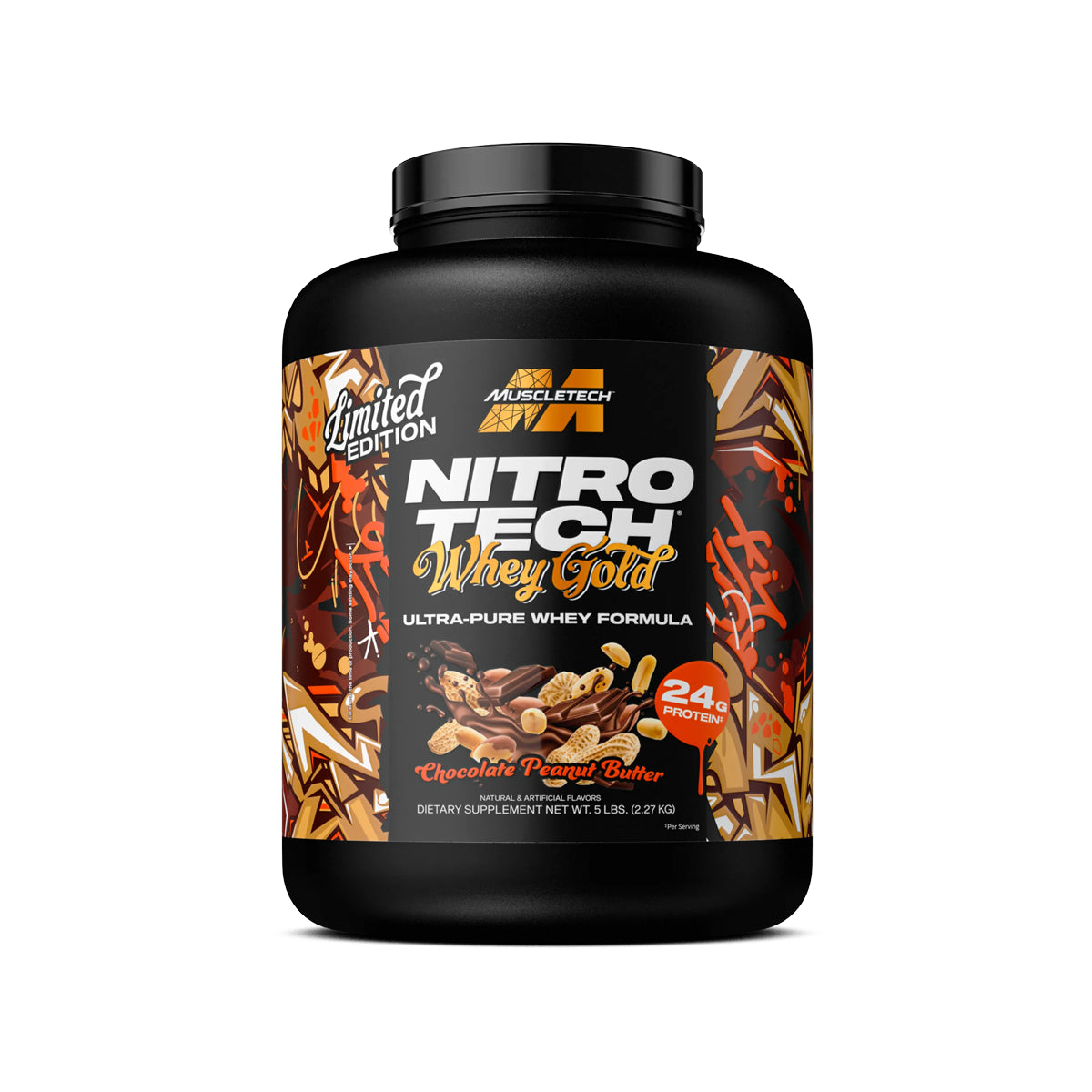 Proteina Nitrotech Whey Gold 5 LBS by MUSCLETECH