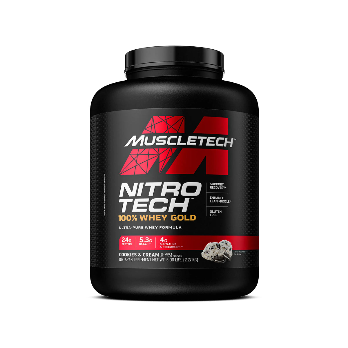 Proteina Nitrotech Whey Gold 5 LBS by MUSCLETECH