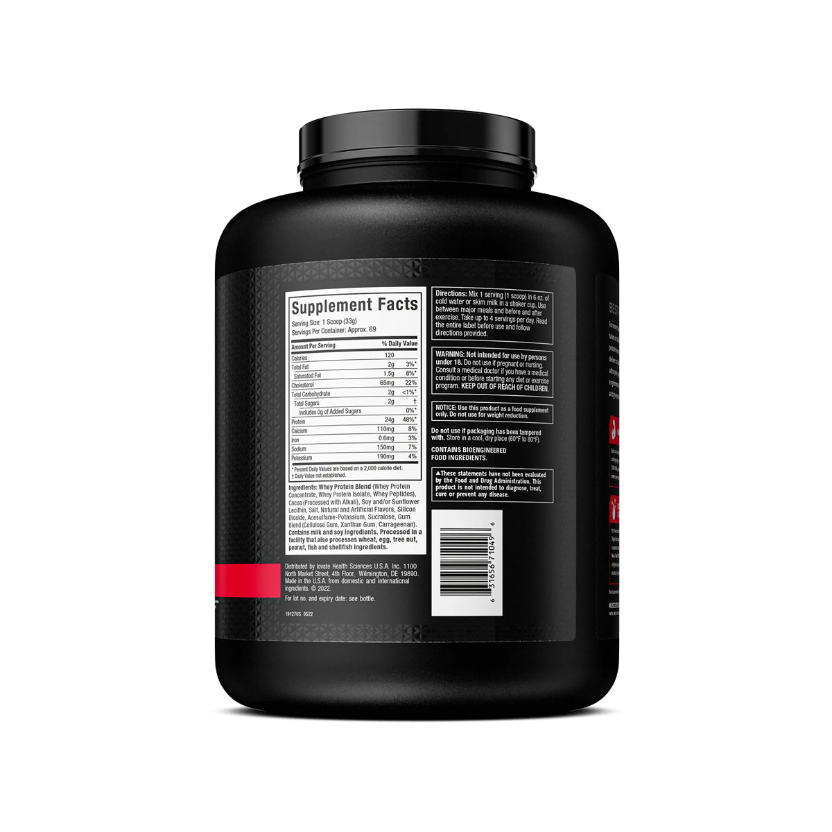 Proteina Nitrotech Whey Gold 5 LBS by MUSCLETECH