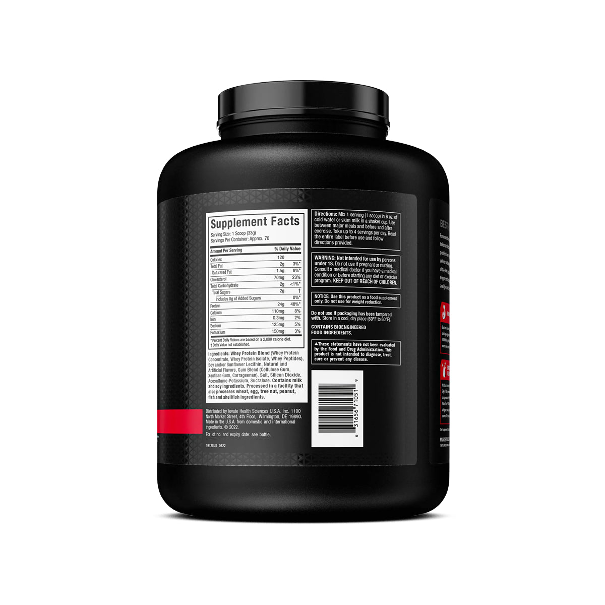 Proteina Nitrotech Whey Gold 5 LBS by MUSCLETECH