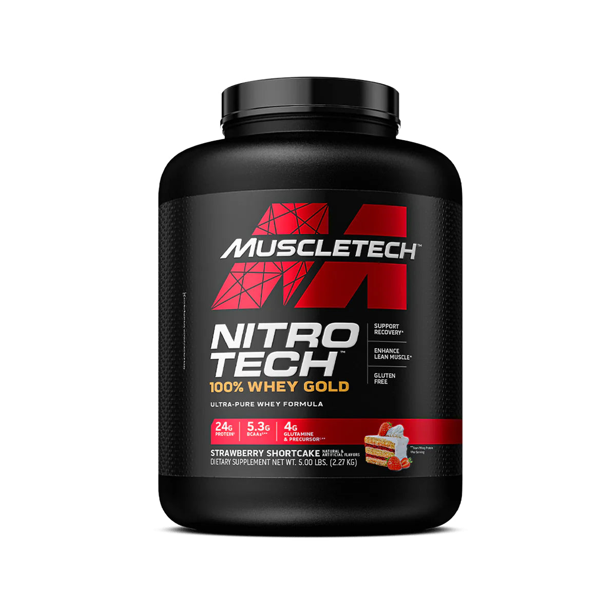 Proteina Nitrotech Whey Gold 5 LBS by MUSCLETECH