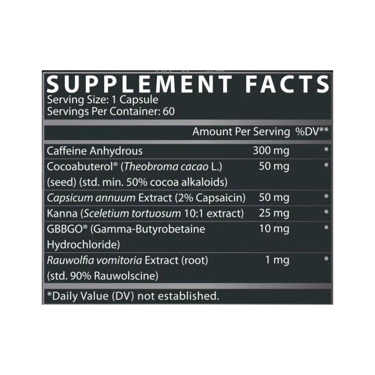 Lipo 6 HARDCORE by NUTREX