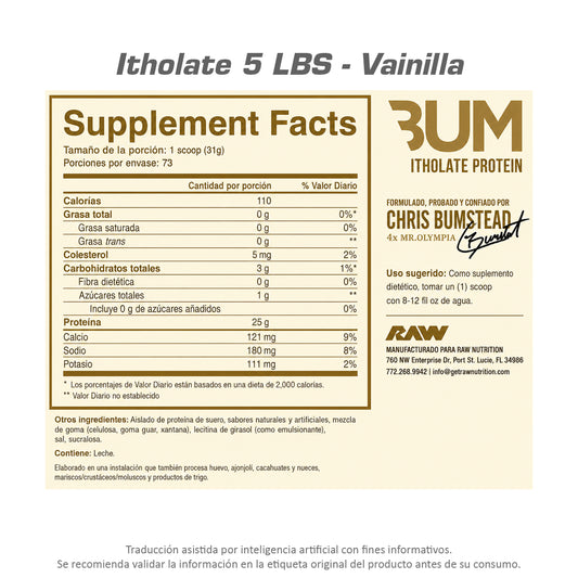 CBUM ITHOLATE 5 lbs by RAW