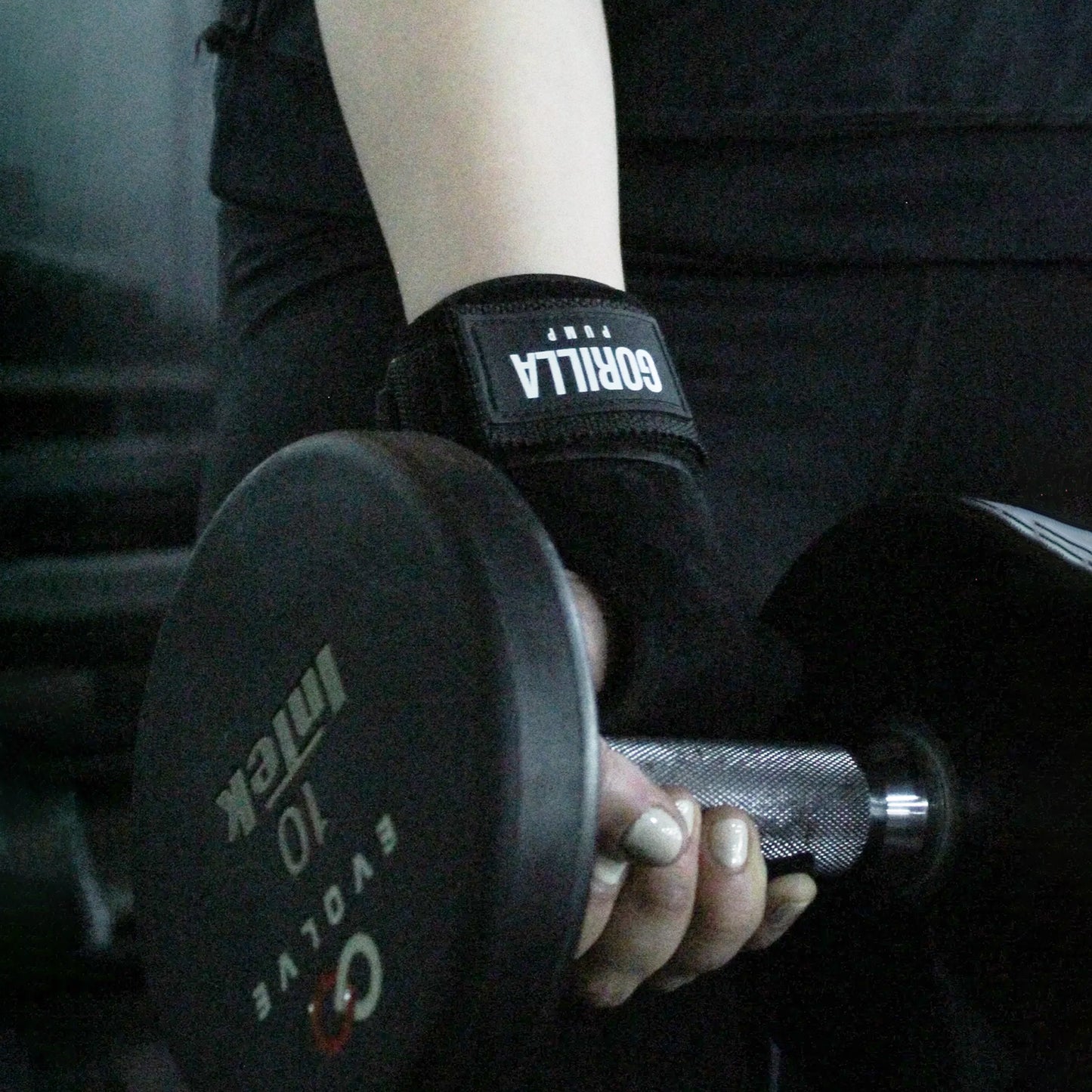 Straps Grip de Piel NEGROS by GORILLA PUMP