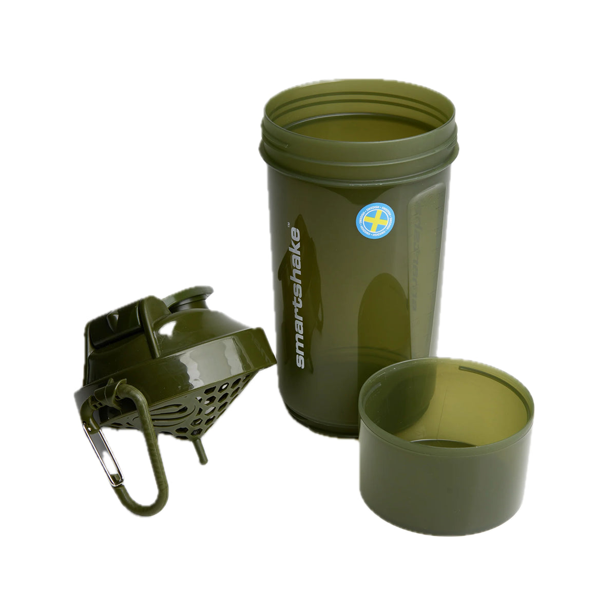 Shaker Original2Go ONE 800ml ARMY GREEN by SMARTSHAKE