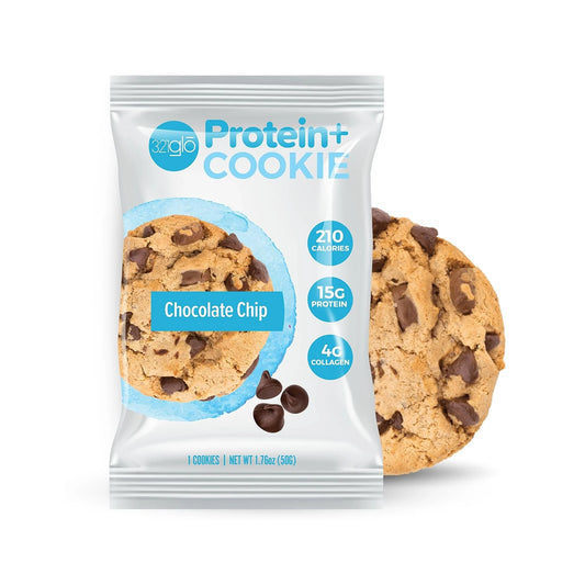 12 Pack Galleta de Proteina + Colageno by 321GLO