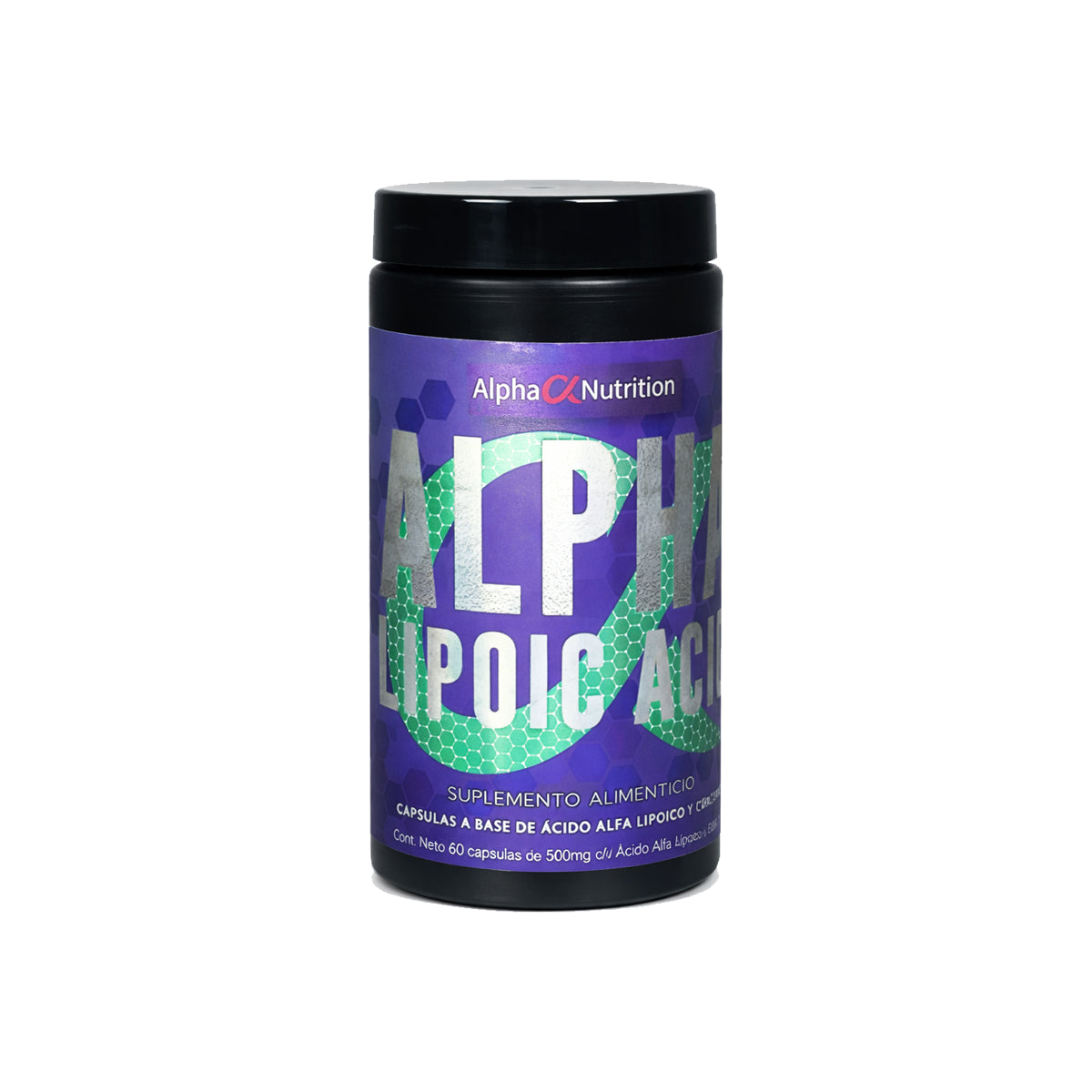 Ácido Alpha Lipoico 500mg by ALPHA NUTRITION