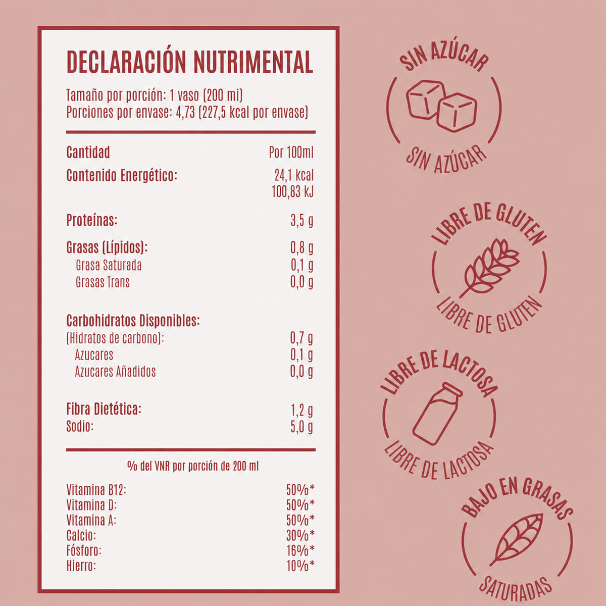Bebida Vegetal Sabor Almendras by BIRDMAN