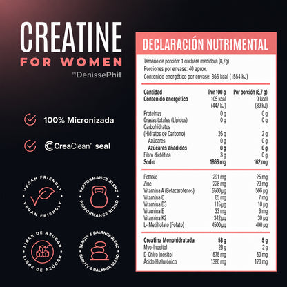 Creatina for Women Pink Lemonade by BIRDMAN