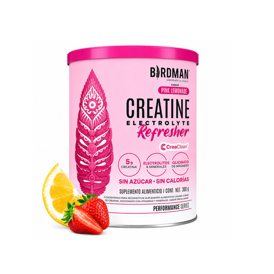 Creatina + Electrolitos Refresher by BIRDMAN