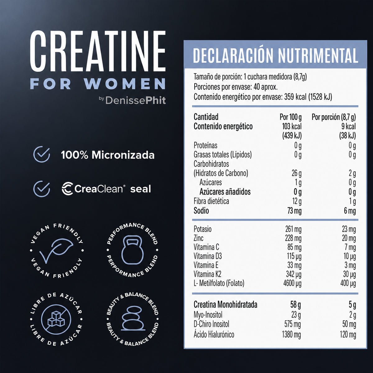 Creatina for Women Pink Lemonade by BIRDMAN