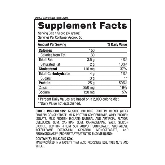 Proteina WHEY HD by BPI SPORTS