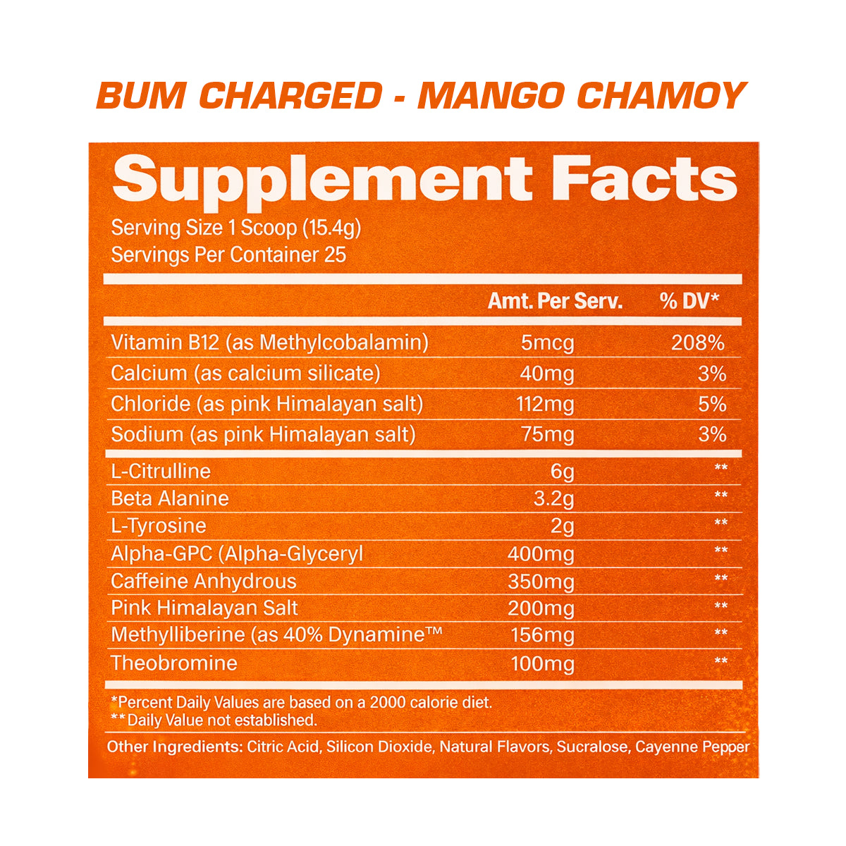 CBUM Essential CHARGED 25 Servicios by RAW