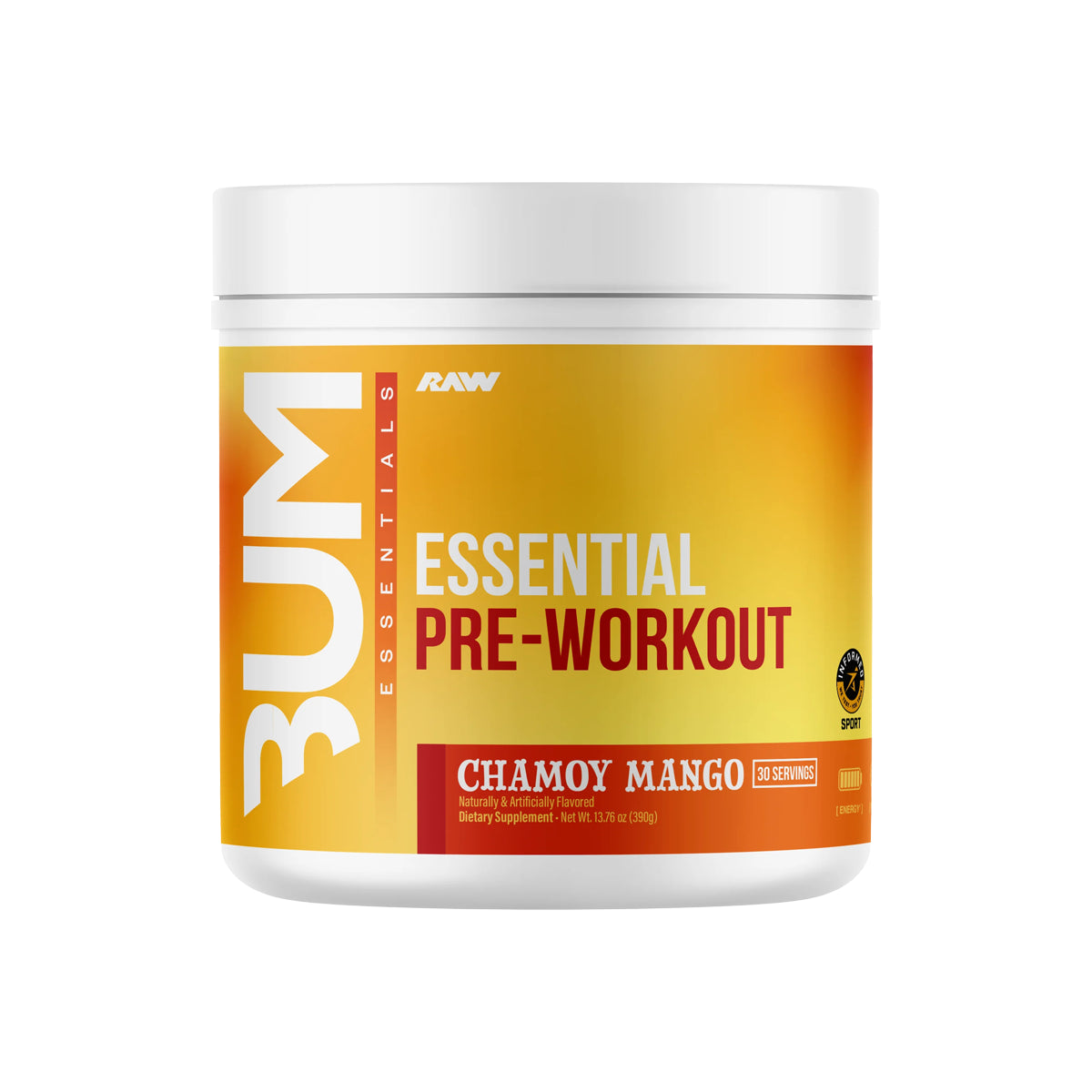CBUM Essential Pre Entreno 30 Servicios by RAW