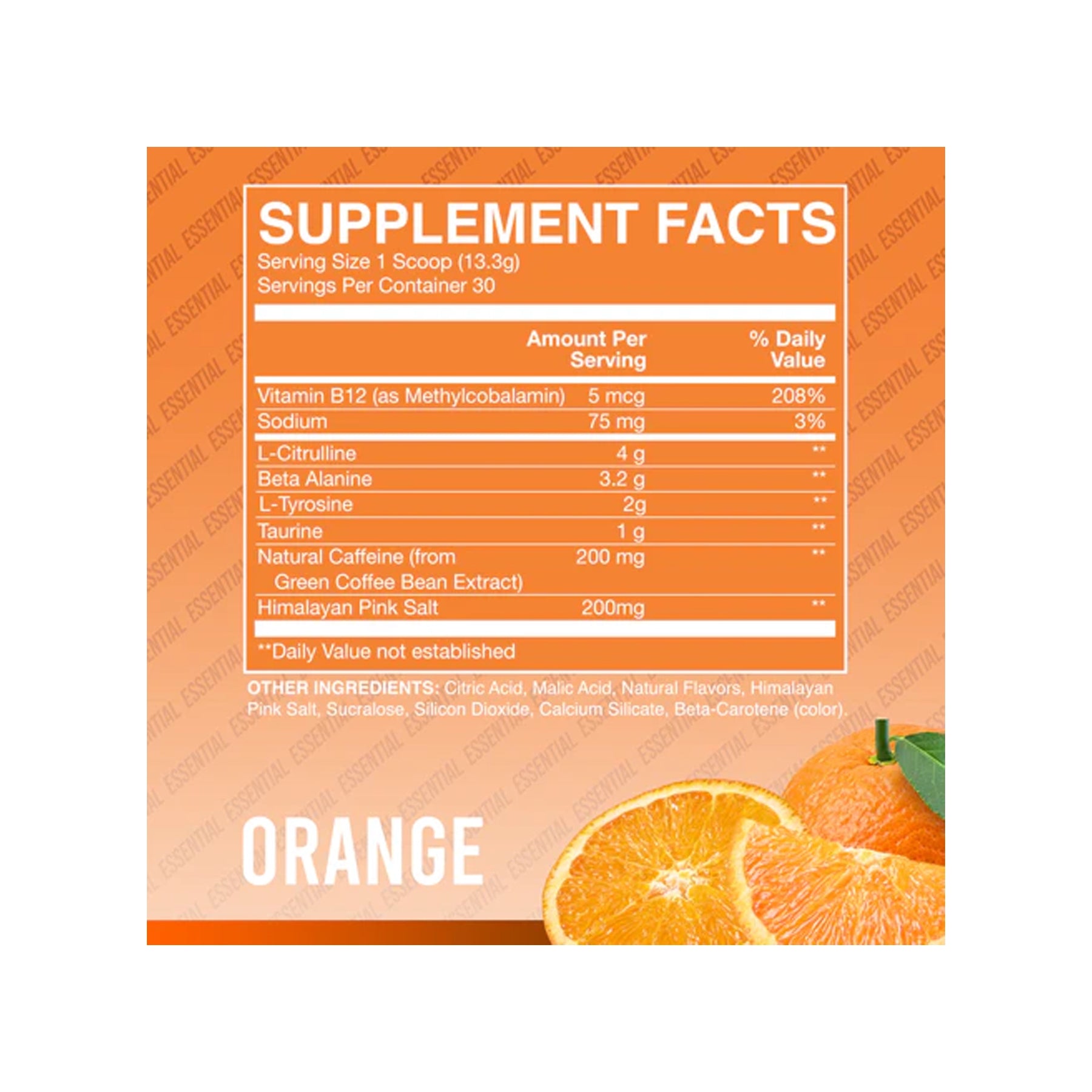 CBUM Essential Pre Entreno 30 Servicios by RAW