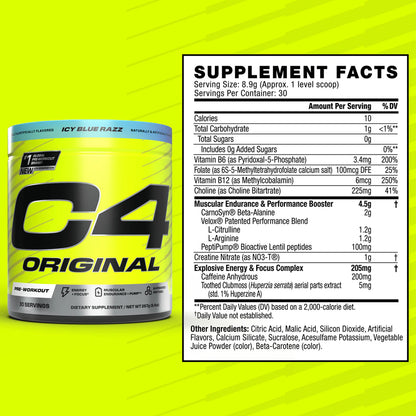 C4 Original 30 Servicios by CELLUCOR