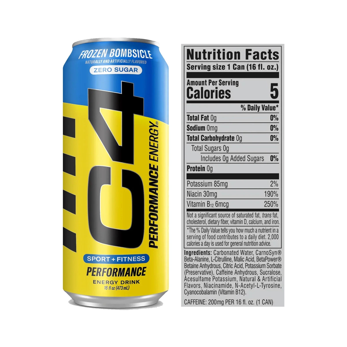 Bebida C4 Energy 12 Pack by CELLUCOR