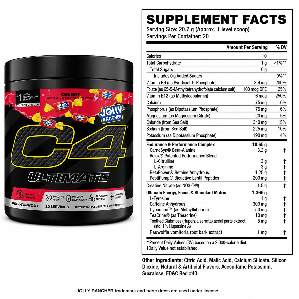 C4 Ultimate x Jolly Rancher by CELLUCOR