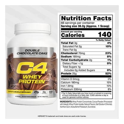Proteina C4 WHEY 66 Servicios by CELLUCOR